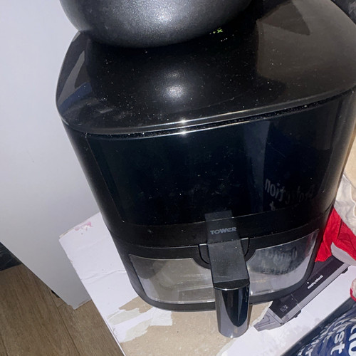 Tower black air fryer - tower,
