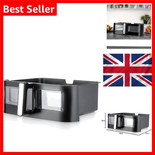10l air fryer drawer black - 10l,